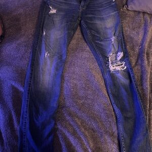 Hollister mens jeans stacked super skinny
